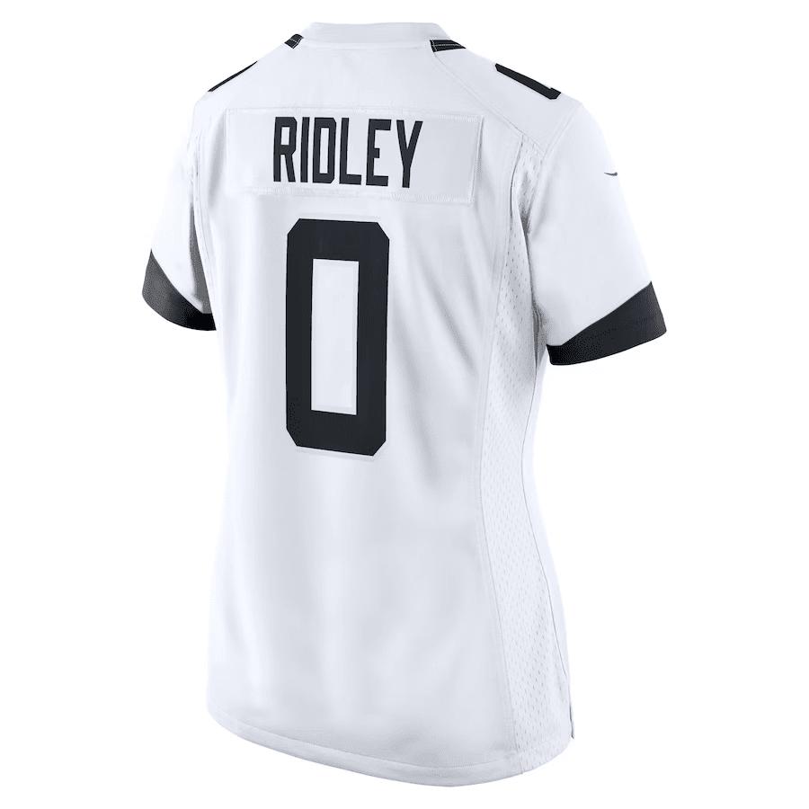 Calvin Ridley 0 Jacksonville Jaguars Women Game Jersey - White
