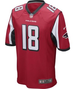 Calvin Ridley Atlanta Falcons 2018 Nfl Draft First Round Pick Game Jersey - Red