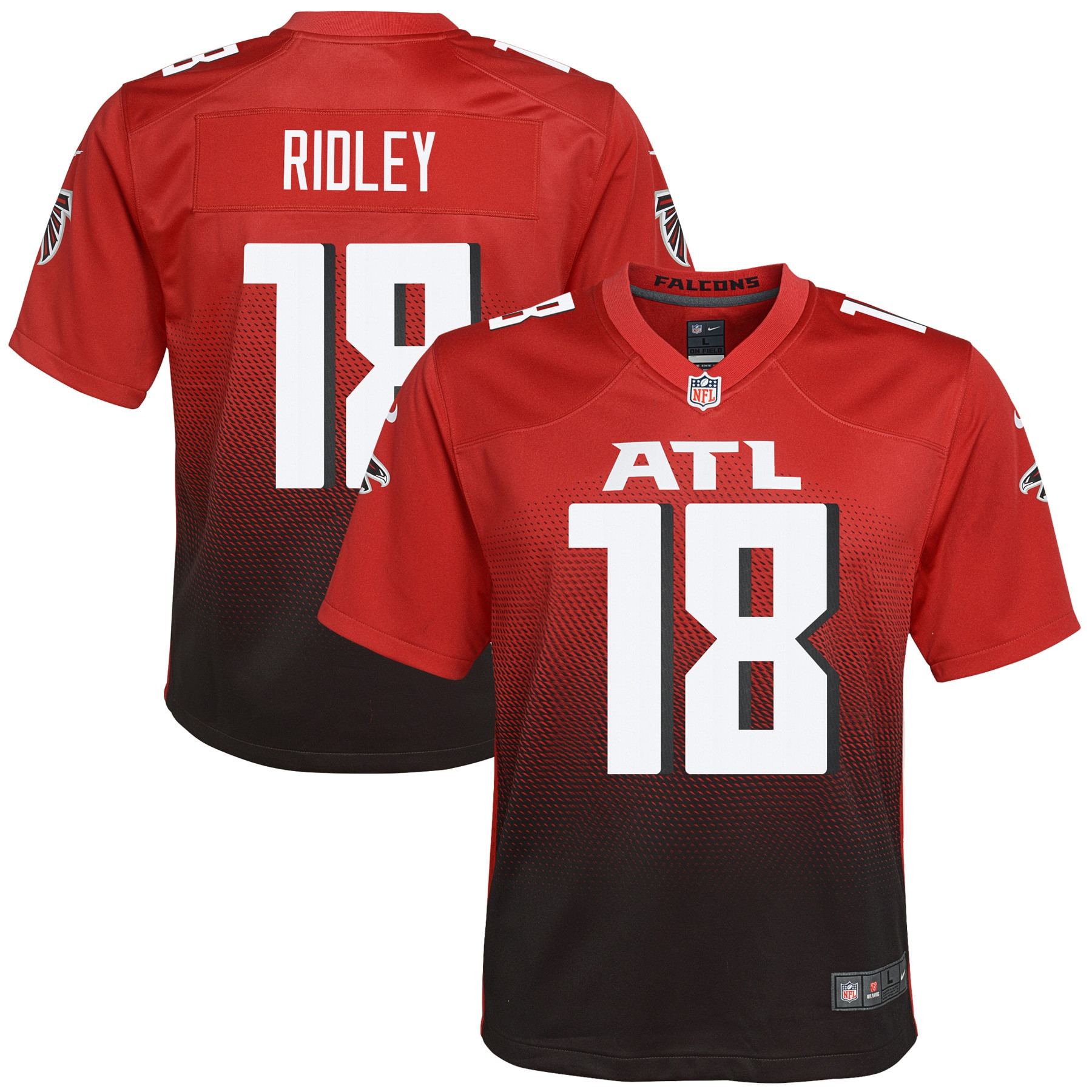 Calvin Ridley Atlanta Falcons 2nd Alternate Game Jersey - Red Nfl