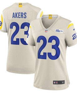 Cam Akers Los Angeles Rams Womens Game Jersey Bone Nfl