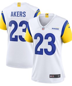 Cam Akers Los Angeles Rams Womens Game Jersey - White Nfl