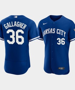 Cam Gallagher 36 Kansas City Royals Men's 2022-23 Alternate Jersey - Royal Jersey