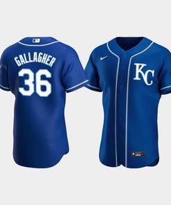 Cam Gallagher 36 Kansas City Royals Royal Alternate Jersey