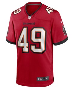 Cam Gill 49 Tampa Bay Buccaneers Game Jersey - Red