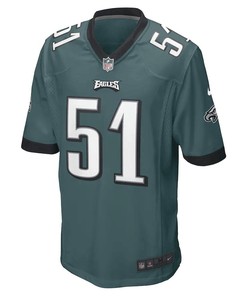 Cam Jurgens Philadelphia Eagles Game Player Jersey - Midnight Green