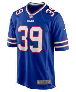 Cam Lewis 39 Buffalo Bills Player Game Jersey - Royal