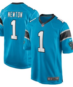Cam Newton Carolina Panthers Alternate Player Game Jersey - Blue Nfl