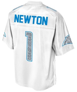 Cam Newton Carolina Panthers Nfl Pro Line White Out Fashion Jersey - White