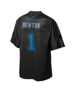 Cam Newton Carolina Panthers Nfl Pro Line Youth Reverse Fashion Jersey - Black