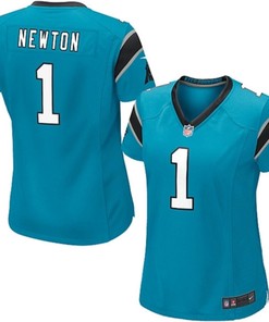 Cam Newton Carolina Panthers Nike Womens Game Jersey - Panther Blue