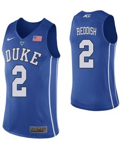 Cam Reddish 2 Elite Duke Blue Devils Basketball Jersey Blue