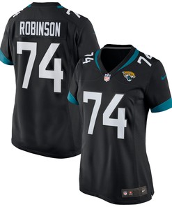 Cam Robinson Jacksonville Jaguars Womens Game Jersey Black Nfl