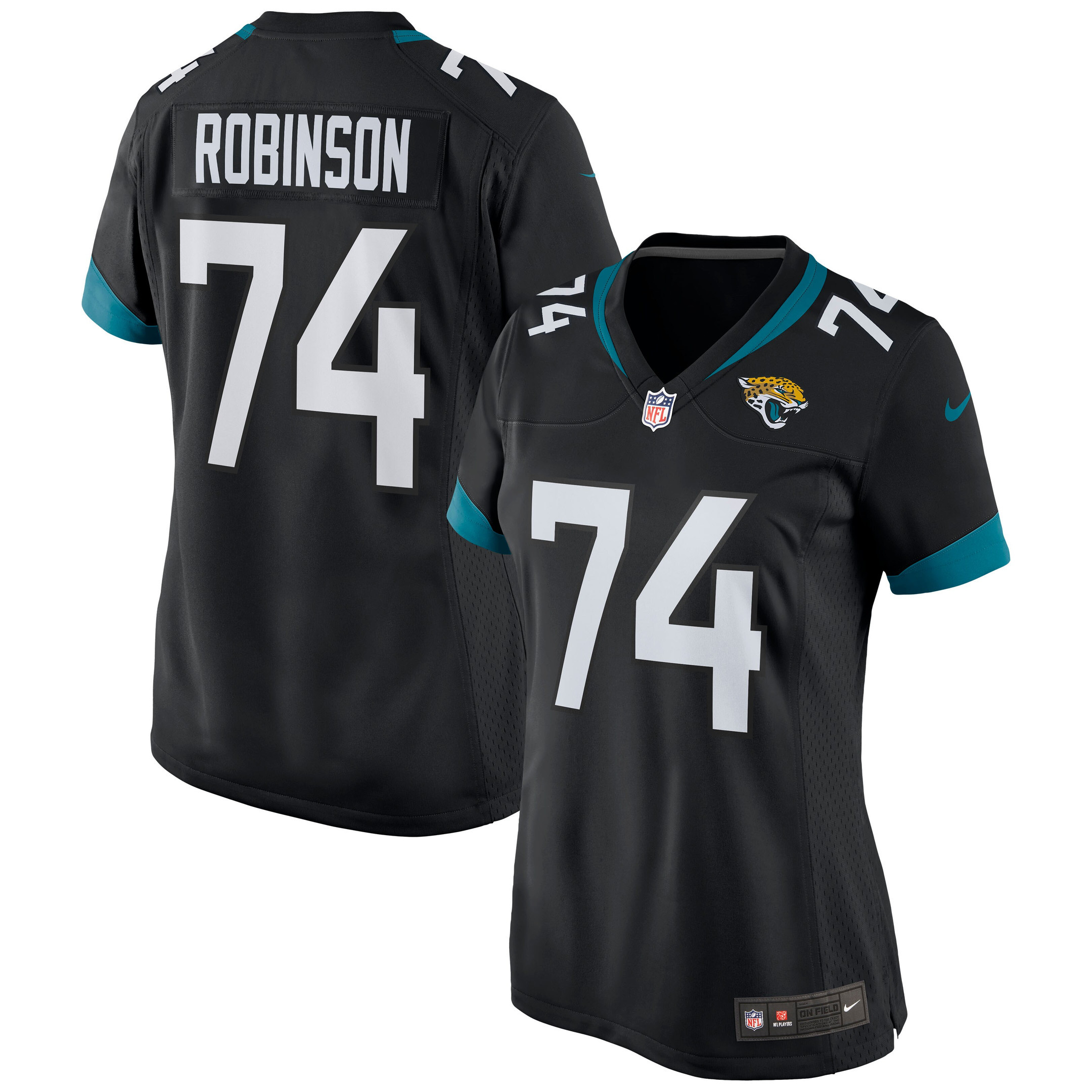 Cam Robinson Jacksonville Jaguars Womens Game Jersey Black Nfl