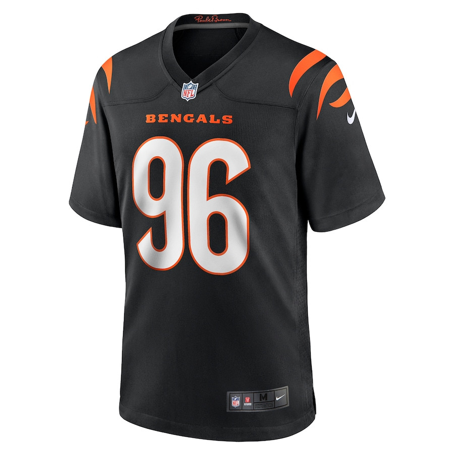 Cam Sample 96 Cincinnati Bengals Game Jersey - Black