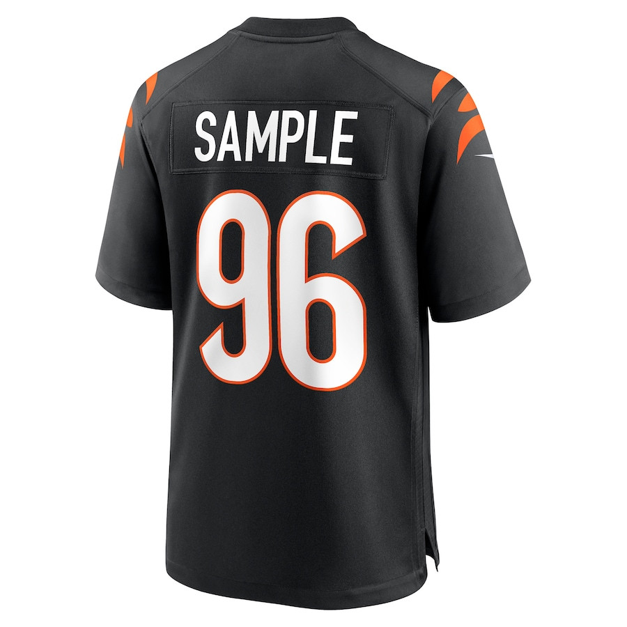 Cam Sample 96 Cincinnati Bengals Game Jersey - Black