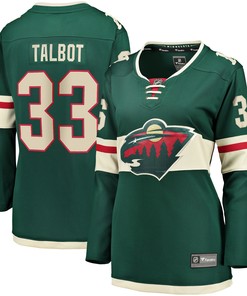 Cam Talbot Minnesota Wild Fanatics Branded Womens Breakaway Player Jersey - Green Nhl