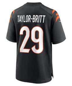 Cam Taylor-Britt Cincinnati Bengals Game Player Jersey - Black