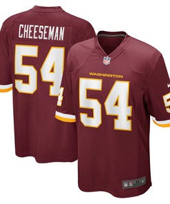 Camaron Cheeseman Washington Football Team Game Jersey - Burgundy Nfl
