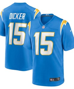 Cameron Dicker 5 Los Angeles Chargers Game Player Jersey - Powder Blue