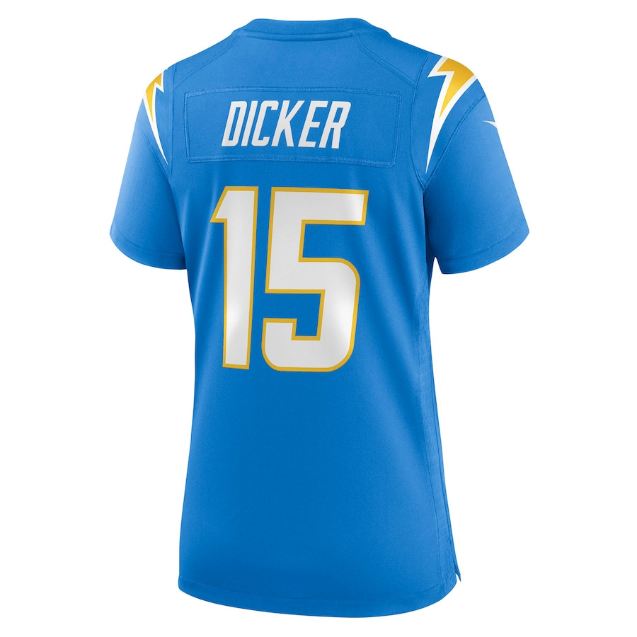 Cameron Dicker Los Angeles Chargers Women's Game Player Jersey - Powder Blue