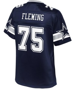Cameron Fleming Dallas Cowboys Nfl Pro Line Womens Player Jersey - Navy