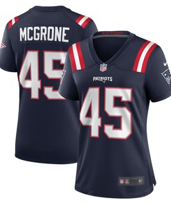 Cameron Mcgrone New England Patriots Womens Game Jersey - Navy Nfl