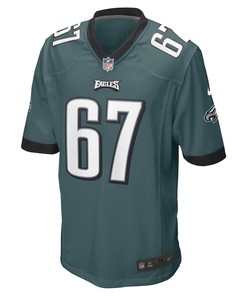 Cameron Tom Philadelphia Eagles Game Player Jersey - Midnight Green