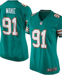 Cameron Wake Miami Dolphins Nike Womens Game Jersey - Aqua