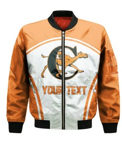 Campbell Fighting Camels Bomber Curve Style Sport- NCAA