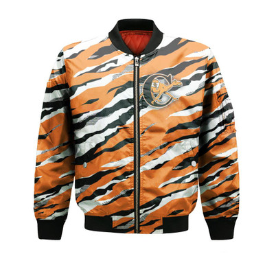 Campbell Fighting Camels Bomber Jacket Sport Style Keep Go On - NCAA