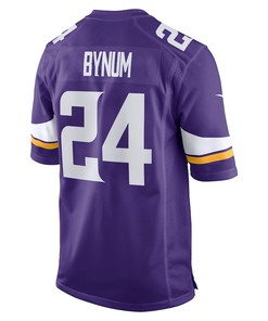 Camryn Bynum 24 Minnesota Vikings Player Game Jersey - Purple