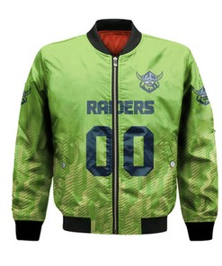 Canberra Raiders Bomber Jacket Logo Sport Ombre  - NRL