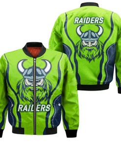 Canberra Raiders Rugby Indigenous Bomber Jacket - LT12