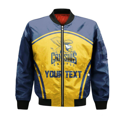 Canisius Golden Griffins Bomber Curve Style Sport- NCAA