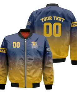Canisius Golden Griffins Fadded Bomber Jacket - NCAA