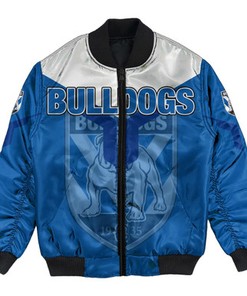 Canterbury-Bankstown Bulldogs Bomber Jacket Drinking style - NRL