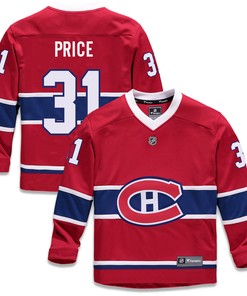 Carey Price Montreal Canadiens Fanatics Branded Replica Player Jersey - Red Nhl