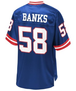 Carl Banks New York Giants Nfl Pro Line Retired Player Jersey - Royal
