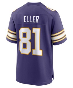 Carl Eller 81 Minnesota Vikings Classic Retired Men Jersey - Purple