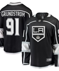 Carl Grundstrom Los Angeles Kings Fanatics Branded Home Breakaway Player Jersey - Black Nhl