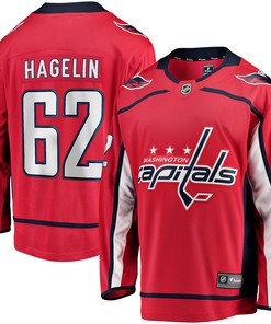 Carl Hagelin Washington Capitals Fanatics Branded Replica Player Jersey - Red Nhl