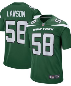 Carl Lawson New York Jets Game Jersey - Gotham Green Nfl
