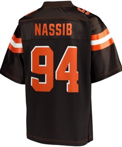 Carl Nassib Cleveland Browns Nfl Pro Line Player Jersey - Brown