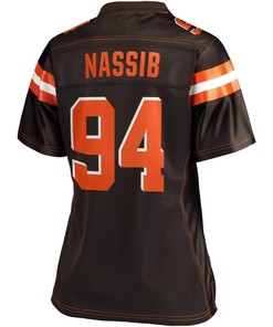 Carl Nassib Cleveland Browns Nfl Pro Line Womens Player Jersey - Brown