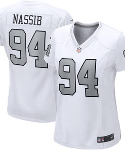 Carl Nassib Las Vegas Raiders Womens Alternate Game Jersey - White Nfl