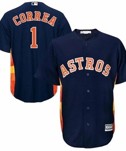 Carlos Correa Houston Astros Official Cool Base Player Jersey - Navy