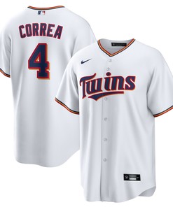 Carlos Correa Minnesota Twins Replica Player Jersey - White Mlb