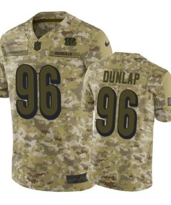 Carlos Dunlap Jersey Nfl Camo Cincinnati Bengals