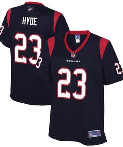 Carlos Hyde Houston Texans Nfl Pro Line Womens Player Jersey - Navy