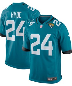 Carlos Hyde Jacksonville Jaguars Game Jersey - Teal Nfl